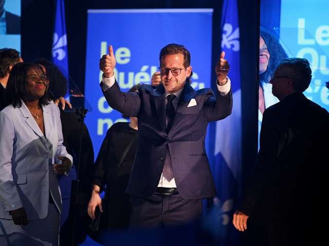 Bloc Quebecois Leader Yves-Francois Blanchet