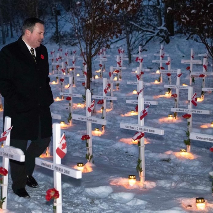 Jason Kenney At Field of Crosses