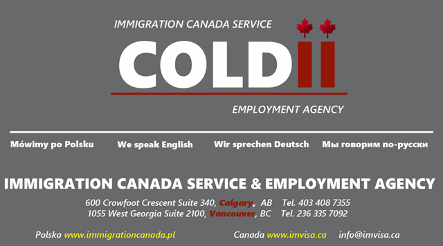 COLDII CANADA IMMIGRATION SERVICE & EMPLOYMENT AGENCY