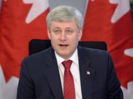 Canada former premier Stephen Harper