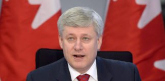 Canada former premier Stephen Harper