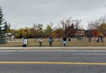 Pro Life Protesters Calgary 2020