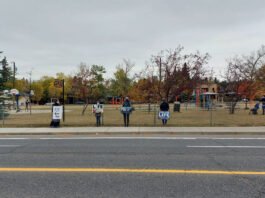 Pro Life Protesters Calgary 2020