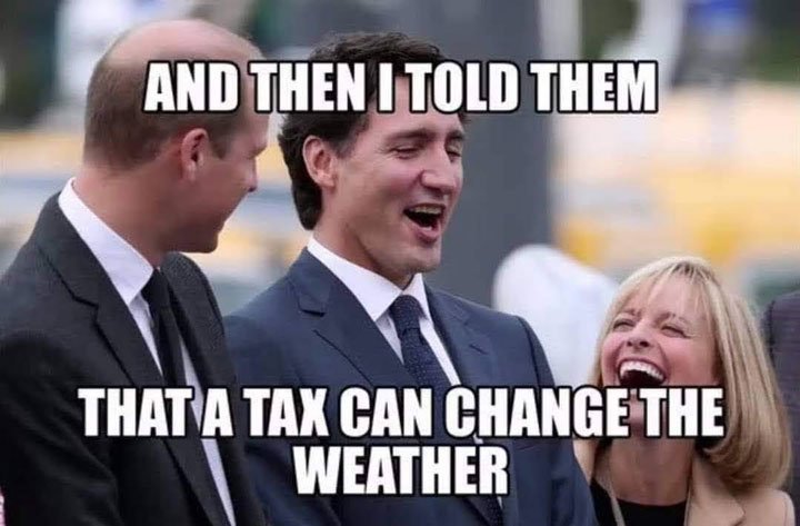 Justin Trudeau announced a massive hike to the carbon tax
