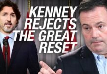Alberta Premier Jason Kenney REJECTS “The Great Reset”