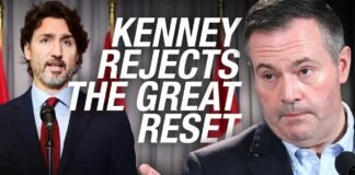 Alberta Premier Jason Kenney REJECTS “The Great Reset”