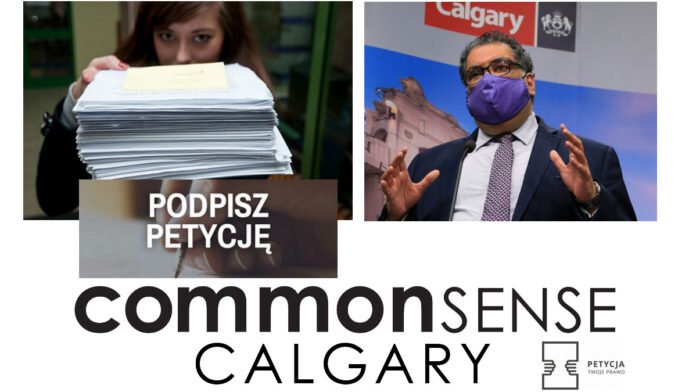 Common Sense Calgary petycja