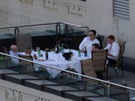 Premier Alberta Jason Kenney Sky Palace.