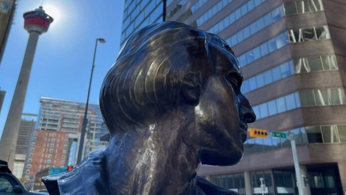 Popiersie Fryderyka Chopina w Calgary