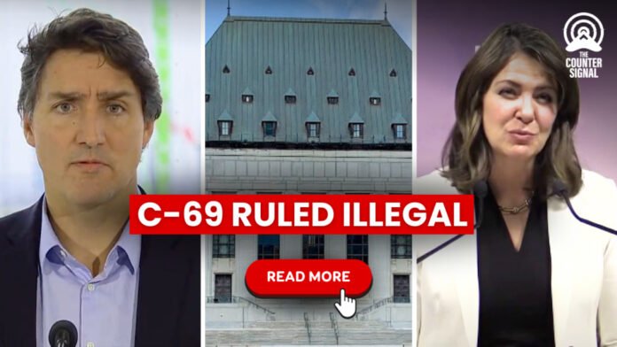 The Supreme Court has ruled the majority of Trudeau's Bill C-69 to be unconstitutional