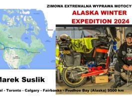 White Wolf - Marek Suslik Ekstremalna wyprawa na Alaskę motocyklem 2024