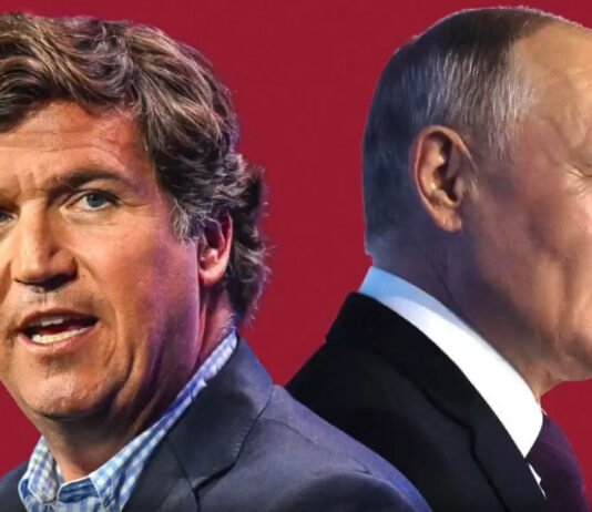 Tucker Carlson has announced that he has interviewed Vladimir Putin