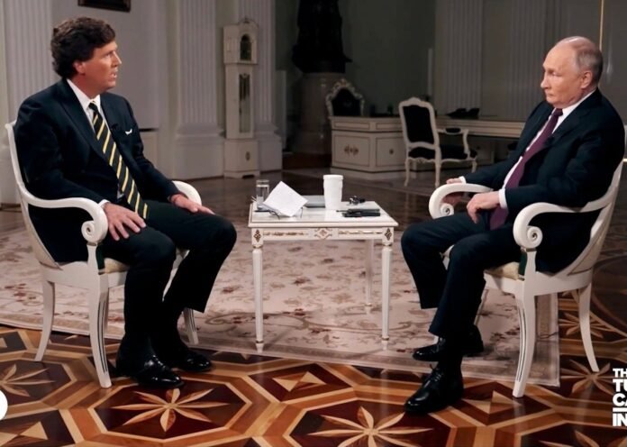 Oto cały wywiad Tuckera Carlsona z Putinem.