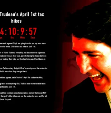STOP Trudeau's April 1st tax hikes