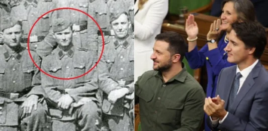 Outrage grows after Canadian MPs applaud Ukrainian veteran who fought for Nazis