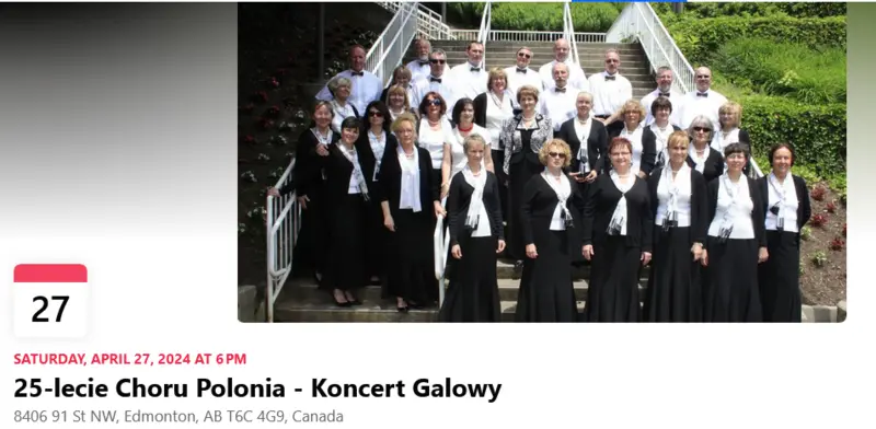 25-lecie Choru Polonia - Koncert Galow 