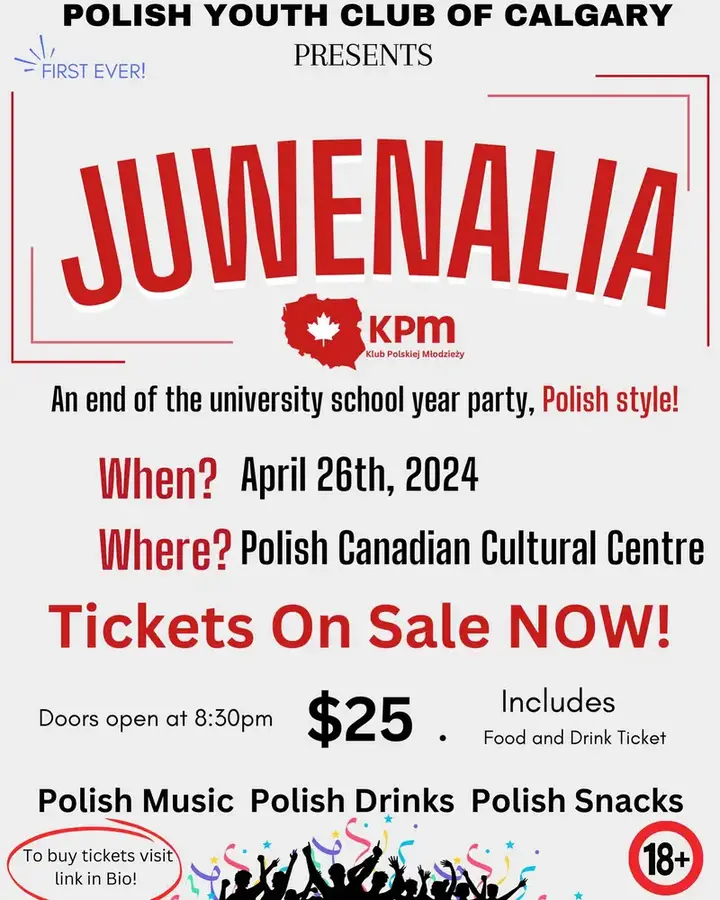 Juwenalia w Calgary 2024 poster