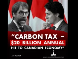 PBO releases carbon tax data — $20 billion annual hit to Canadian economy