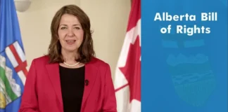 Alberta Premier Danielle Smith unveiled the updated Bill of Rights