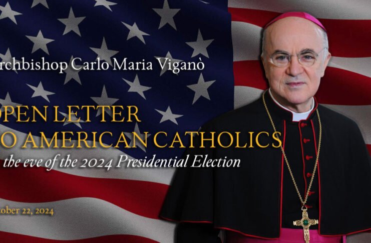 Archbishop Carlo Maria Viganò, Dispatches Open Letter to Catholics in Advance of Election Day