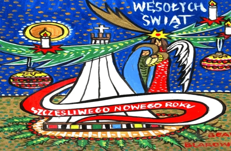 Beata Blarowska Życzenia świąteczne 2009
