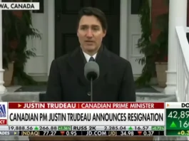 Justin Trudeau Resigns