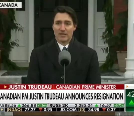 Justin Trudeau Resigns