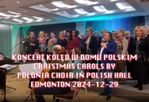 Koncert Kolęd w wykonaniu Chóru Polonia z Edmonton