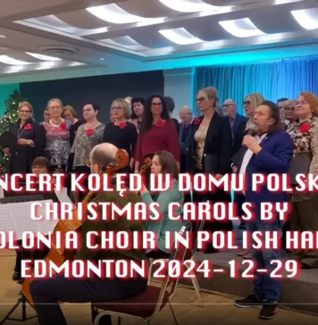 Koncert Kolęd w wykonaniu Chóru Polonia z Edmonton