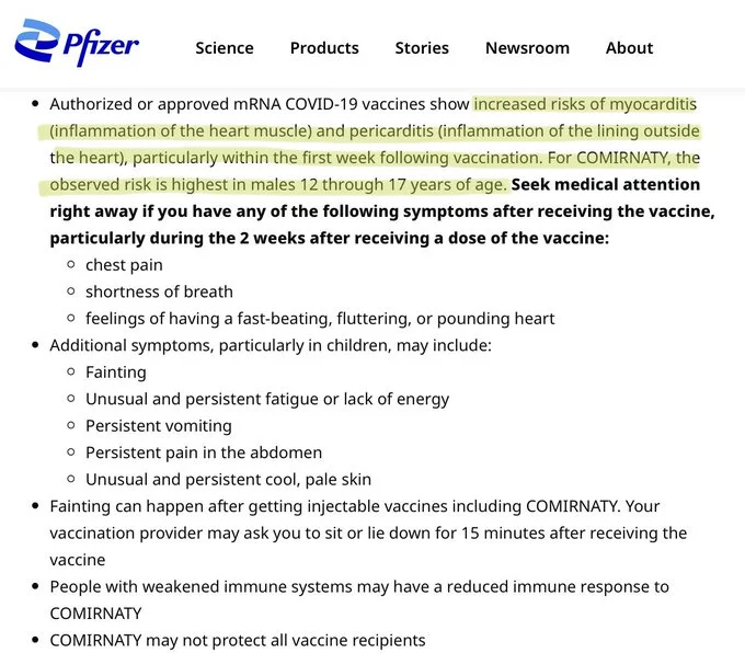 pfizer data