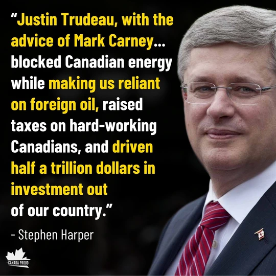 Stephen Harper on Carney