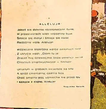Wesolego Alleluja postcard