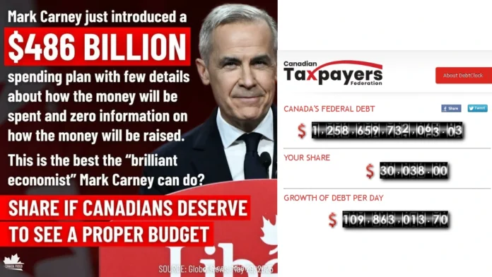 486 billion Carney government tables $486 billion spending plan with few details