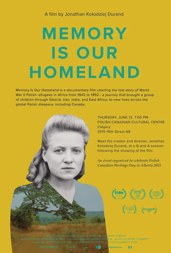 "Memory is our Homeland" Jonathan Kołodziej Durand poster