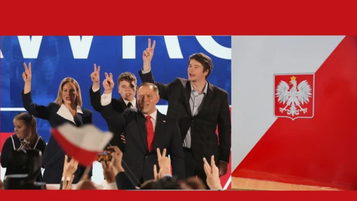 Prezydent RP 2025 Konserwatysta Karol Nawrocki wygrywa wyścig prezydencki, wstrząsając Polską polityką