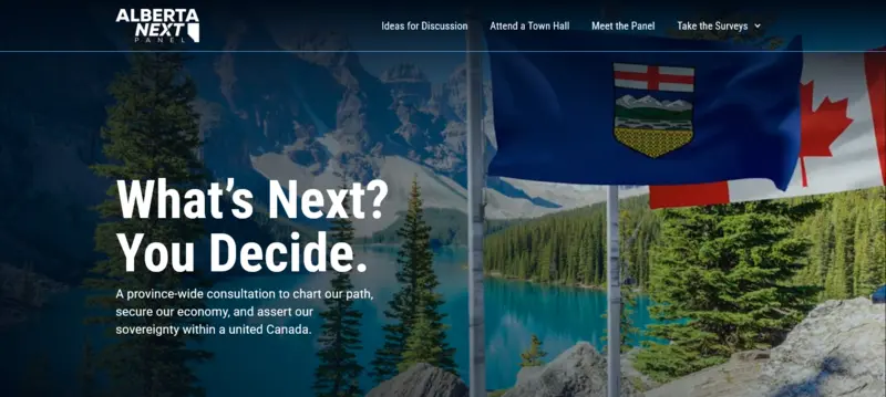 Alberta Next Panel link