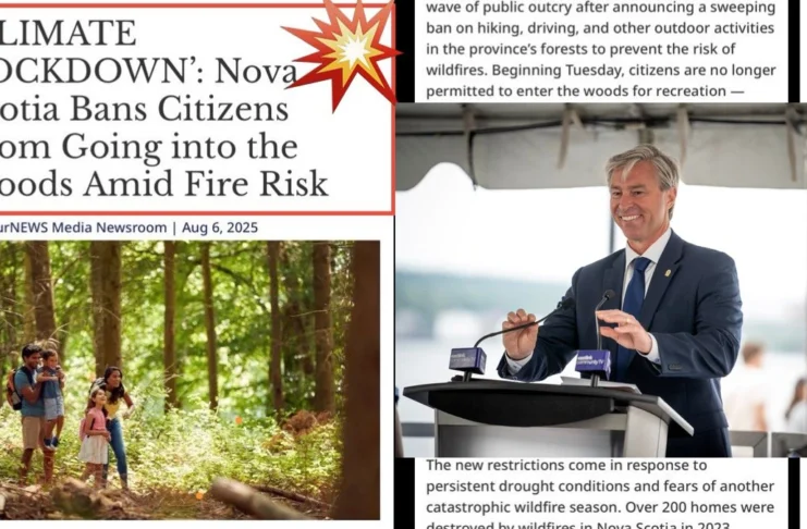 Nova Scotia’s forest ban.