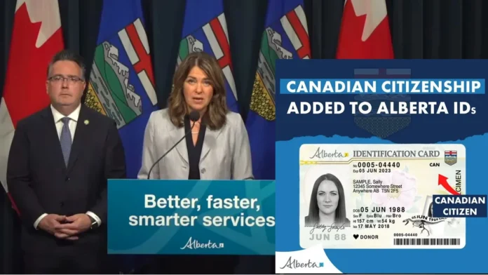 Alberta dodaje obywatelstwo do dokumentów tożsamości