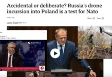 Drones over Poland