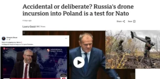 Drones over Poland