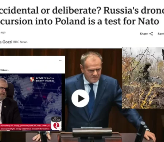 Drones over Poland