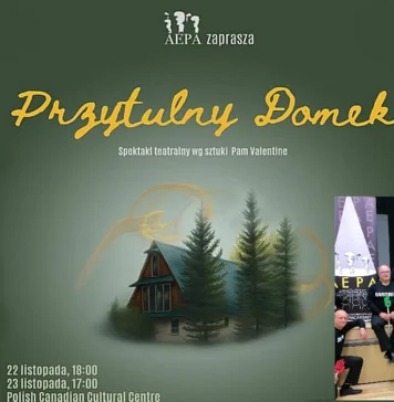AEPA zaprasza na spektakl teatralny "Przytulny Domek"