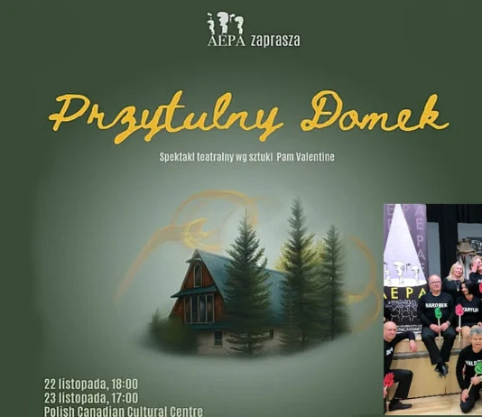 AEPA zaprasza na spektakl teatralny "Przytulny Domek"