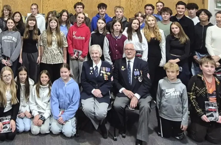 Spotkanie z Janiną Aniołczyk i jej mężem w Domu Polskim Calgary