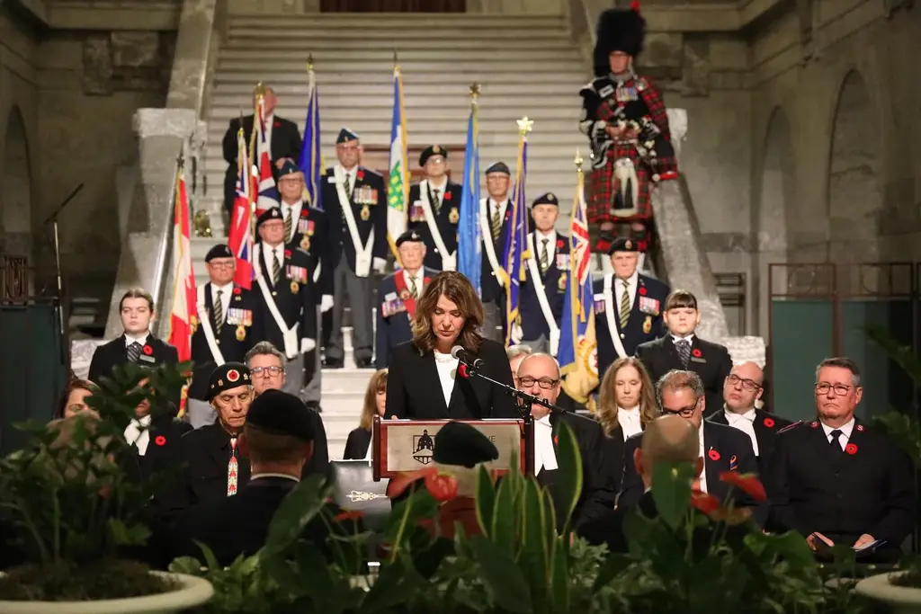 Dzień Pamięci 2025 1 Remembrance Day 2025 Danielle Smith