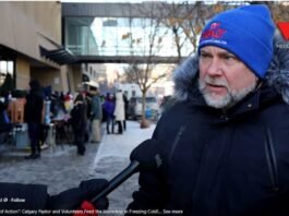 „Chrześcijaństwo to wiara w działanie”: Pastor z Calgary i wolontariusze karmią bezdomnych w mroźną zimę! Street Church Calgary with Pasor Artur Pawlowski.