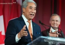 Michael Ma crosses the floor