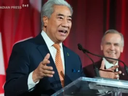 Michael Ma crosses the floor