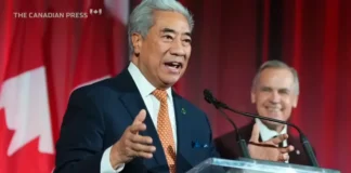 Michael Ma crosses the floor