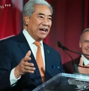 Michael Ma crosses the floor